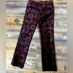 Anthropology velvet pants
